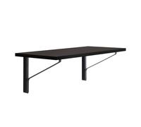 Console murale Kaari black lacquered oak