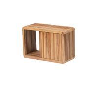 Console murale petit modèle en teck recyclé L55 cm Calopsite