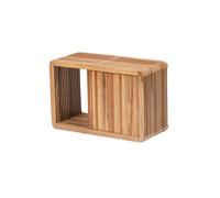 Console murale petit modèle en teck recyclé L55 cm Calopsite - Amadeus
