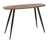 Console Ovale en Bois "Teck" 120cm Naturel Marron G