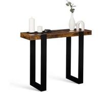 IDMarket Console Phoenix Bois effet vieilli et noir