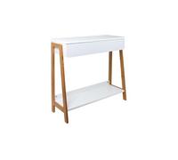 - Console scandinave en bois avec tiroir Ida