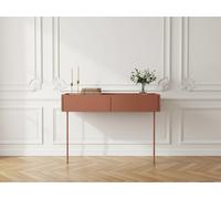 Console suspendue 2 tiroirs 100 cm ATLAS rouge BOBOCHIC Rouge