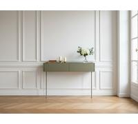 Console suspendue 2 tiroirs 100 cm ATLAS vert BOBOCHIC Vert