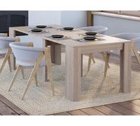 Console table extensible 10 couverts - 4 rallonges - Naturel clair - ONEGA