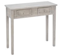Console traditionnelle en bois charme -