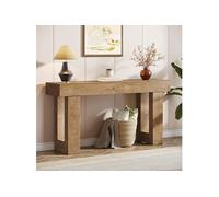 Console Tribesigns MDF 160x35x85 cm Naturel