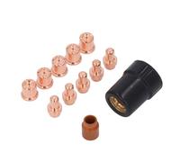 Consommables de découpe Plasma 12 pièces, consommables de torche de découpe Plasma, buses d'électrode, Kit de tasses, buse de découpe Plasma pour CB50