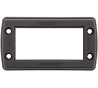 Conta-Clip 28502.4 Système de Passe-câbles Kdsclick, Cadre à vis KDS-SR 8/16 BK avec Joint en Mousse, Type de Montage : vis, Longueur : 126 mm, Largeur : 70 mm, IP 66, Couleur : Noir