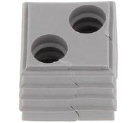 CONTA-CLIP KDS-DE 2X8 GR Élément d'étanchéité Elastomère thermoplastique gris 10 pc(s)