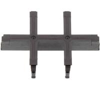 CONTA-CLIP KDS-Inlay 6 BK Polyamide 6.6 noir 5 pc(s)