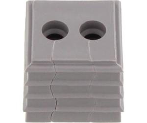 CONTA-CLIP Passe-câbles double Élément d'étanchéité KDS-DE petit Plage de serrage 5,0 mm - 6,0 mm Plage de température -40 °C à 90 °C