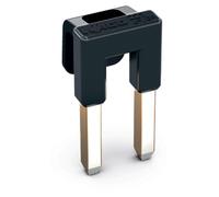Contact de pontage 2 raccords avec bloqueur gris foncé Wago 221-941