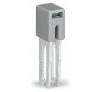 Contact de pontage horizontal - WAGO - 280-402 - gris - 5 mm - pack - Intérieur