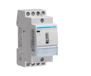 Contact manu 25A, 2F+2O, 230V - AUTOMATISMES HAGER ERC427