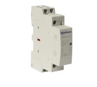 Contacteur 220V contacteur Rele 230V 24V Y Nc Din Rail domestique modulaire 2No 2Nc 1No 240V 2P 110V Silence Relai(25A,2NC,220V)