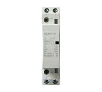 Contacteur 220V contacteur Rele 230V 24V Y Nc Rail domestique modulaire 2No 2Nc 1No 240V 2P 110V Silence Relai(25A,2NC,220V)