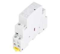 Contacteur 2P 20A 24V 220V/230V AC, Montage sur Rail DIN, Matériau D'isolation Supérieur, Conception Compacte, Schéma de Câblage, Fonctionnement sans Bruit (24V)