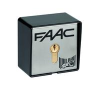 Contacteur a cle t21 a cable en saillie - 2 contacts - FAAC 401016