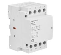 Contacteur à courant alternatif 63A, 4 pôles, normalement fermé, avec bobine de tension 12V AC