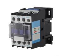 Contacteur AC 220 V 18 A 3 phases relais de démarreur | Champ magnétique entraîné par bobine, ferme les contacts, contrôle de la charge, 220 V-230 V 50 Hz, 220 V-240 V 60 Hz