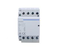 Contacteur AC 220V 63A 4P Modulaire Maison Intelligente, Bureau AC AC Entrepreneur Fonctionnement Automatique 4NO / 4NC / 2NO2NC / 3NO1NC ZFUGEDRLI (Color : 63a 2no2nc 24v)