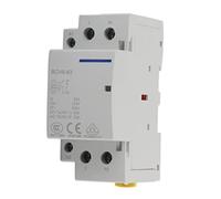 Contacteur AC 2P 63A 24V/220V 1NO+1NC 50/60Hz Montage Rail DIN pour Automatisation Électrique