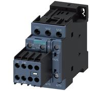 Contacteur AC-3 9 A/4 kW/400 V tripolaire 24 V CC 2 NO + 2 NC, connecteur à vis 3RT2023-1BB44