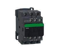 Contacteur AC 3 pôles, LC1D18Q7C 18A 380V Contacteur à montage sur rail DIN Contact auxiliaire normalement fermé