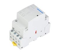 Contacteur AC 4P 4NO 16A 220V/230V Montage Rail DIN pour Contrôle de Circuits Multiphases