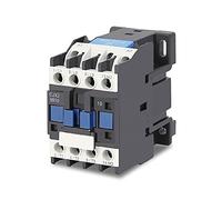 Contacteur AC.Contactor 110V.CJX2 0910 9A 3 phases 3 pôles 1tension de bobine ouverte normale 380V 50/60Hz monté sur rail DIN 3P + 1NR. ZFUGEDRLI (Color : Ac 24v)