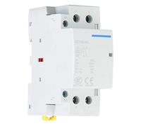 Contacteur AC domestique 2P 2NO 40A 220V/230V Contacteur modulaire, montage sur rail DIN 35mm Contacteur d'automatisation 50/60HZ, fréquence de marche/arrêt maximale 30Times/h