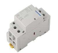 Contacteur AC Domestique 2P 63A 230V, Montage sur Rail DIN 1NO 1NC, Conception modulaire compacte avec schéma de câblage pour systèmes électriques domestiques (24V)