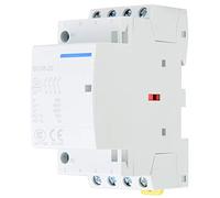 Contacteur AC Domestique 4P 20A 2NO 2NC 24V 220V/230V Montage sur Rail DIN Faible Consommation d'Énergie(220V/230V)