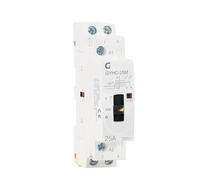 Contacteur AC domestique à commande manuelle, Type Rail Din, 2P 16A 20A 25A 2NO 220V 50/60Hz(2P 16A 2NO 220V)