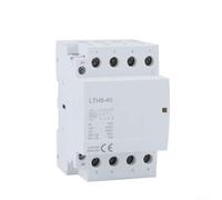 Contacteur AC écoénergétique 3 phases 4 conducteurs 2NO 2NC avec 3 types de sélection de courant pour applications CVC (B)