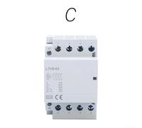 Contacteur AC écoénergétique 3 phases 4 conducteurs 2NO 2NC avec 3 types de sélections de courant pour applications CVC (C)