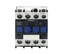 Contacteur AC LC1 CJX2-1810 18A, 3 phases, 3 pôles, sans tension de bobine, 380V, 220V, 110V, 36V, 24V, 50/60Hz, monté sur Rail Din, 3P + 1NO, ouverture normale