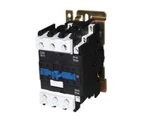 Contacteur AC LC1D triphasé CJX2-4011 40A CJX2-5011 50A CJX2-6511 65A, bobines de cuivre à pointe argentée 24V 36V 110V 220V 380V