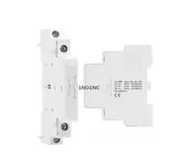 Contacteur AC modulaire domestique monté sur rail Din | For maison intelligente hôtel AC220V 2P 16A 20A 25A 2NC 2NO 1NO1NC 50/60Hz(Auxiliary 1NO1NC)