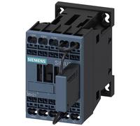 Contacteur auxiliaire Siemens, 2F+1O, 24 V CC, S00, raccordement à ressort, avec varistance 3RH21222LB400LA0