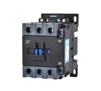 Contacteur ca 220v triphasé monophasé 1NO1NC Contacts CJX2 contacteurs 3P tension de bobine 380vac monté sur Rail Din
