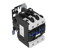 Contacteur Ca 80A 3 Pôles CJX2-8011 en Alliage Contacteur de Puissance Haute Sensibilité Contacteur de Bobine Ca 220V pour Alimentation