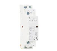 Contacteur ca de Type Rail 2P 16A 20A 25A 2NC 2NO 1NO1NC 50/60Hz, contacteur domestique automatique(2P 20A 1NO1NC 220V)