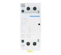 Contacteur ca Domestique, 2P 40a Contacteur de Courant alternatif de Rail Din de Ménage 1No1Nc Contacteur de Consommation de Puissance Faible 50/60Hz(220V/230V)