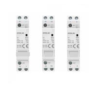Contacteur CA modulaire pour maison, hôtel, AC220V 2P 16A 20A 25A 2NC 2NO 1NO1NC 50/60Hz (1P 25A 1NC)
