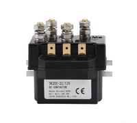Contacteur CC 200 A Tk200-2z pour treuil électrique 12 V 24 V - Contrôle avant et arrière - Courant élevé avec temps de réponse rapide - Noir (TK200-2Z/12 V)