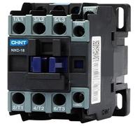 Contacteur d'alimentation électrique à montage sur Rail DIN, NXC-18 18A LC1D AC CJX2-1810 NO NC LC1, AC 24V 36V 110V 220V 380V