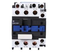 Contacteur d'alimentation électrique à montage sur Rail DIN, NXC-32 32A LC1D AC CJX2-3210 3201 NO NC LC1 DIN AC 24V 36V 110V 220V 380V