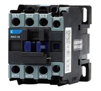 Contacteur d'alimentation électrique NXC-18 18A LC1D AC CJX2-1810 1801 NO NC LC1, montage sur Rail DIN, AC 24V 36V 110V 220V 380V